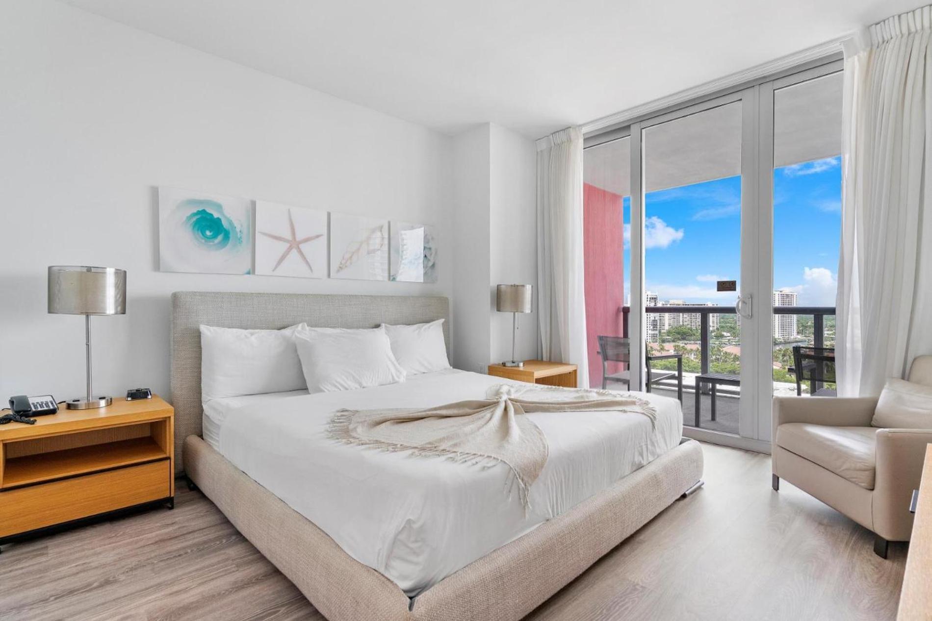 Modern One Bedroom Rental At Beach Walk Resort Miami 18Th Floor 哈兰代尔海滩 外观 照片