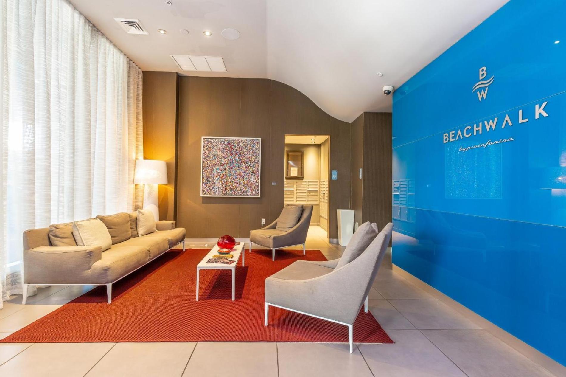 Modern One Bedroom Rental At Beach Walk Resort Miami 18Th Floor 哈兰代尔海滩 外观 照片