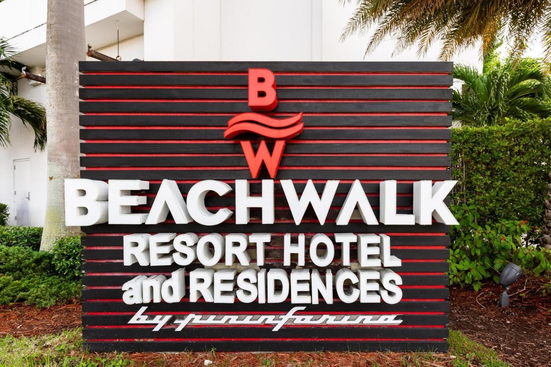 Modern One Bedroom Rental At Beach Walk Resort Miami 18Th Floor 哈兰代尔海滩 外观 照片